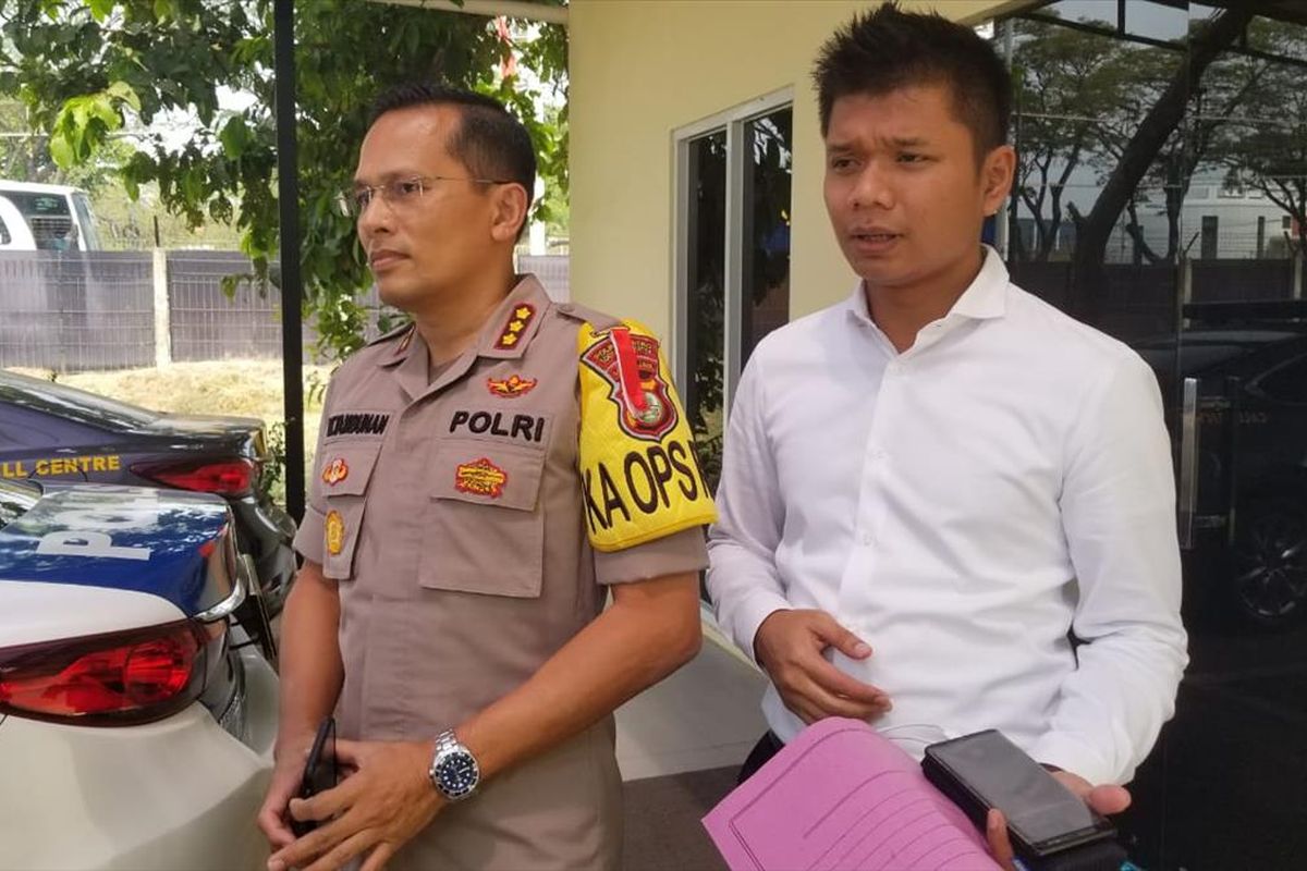 Kapolresta Bandara Soekarno Hatta Kombes Victor Togi Tambunan di Kantornya, Rabu (17/7/2019)