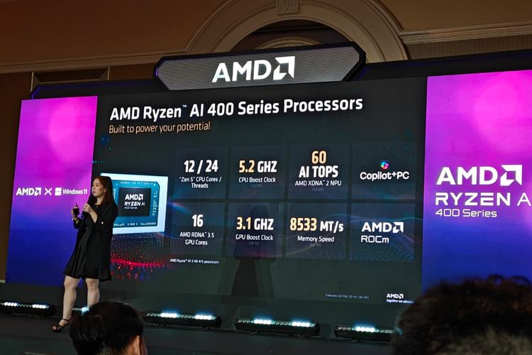 Spesifikasi AMD Ryzen AI 400 series