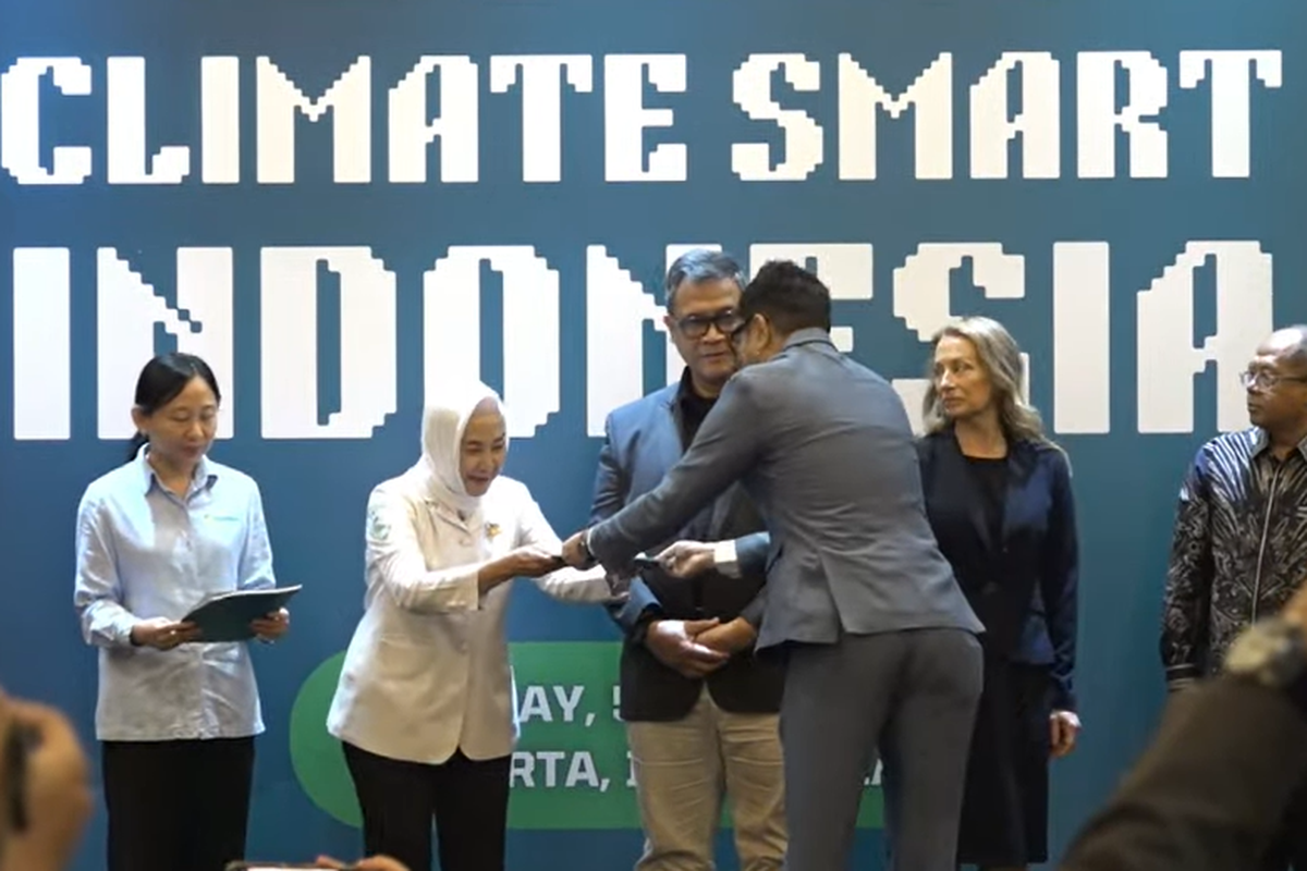 forum Inovasi ClimateSmart Indonesia, Senin (5/5/2025)