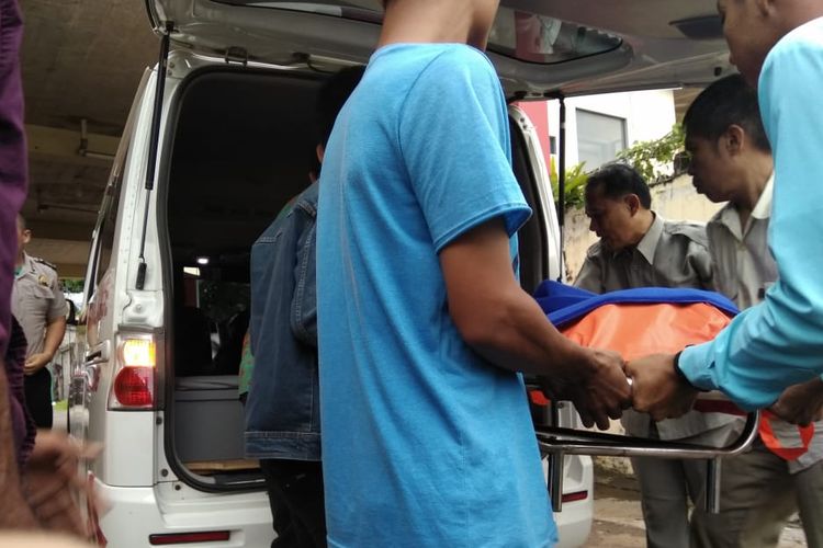 Jenazah MZ (24) calon pendeta yang ditemukan tewas diduga korban pemerkosaan ketika berada di Rumah Sakit (RS) Bhayangkara Palembang, Selasa (26/3/2019).