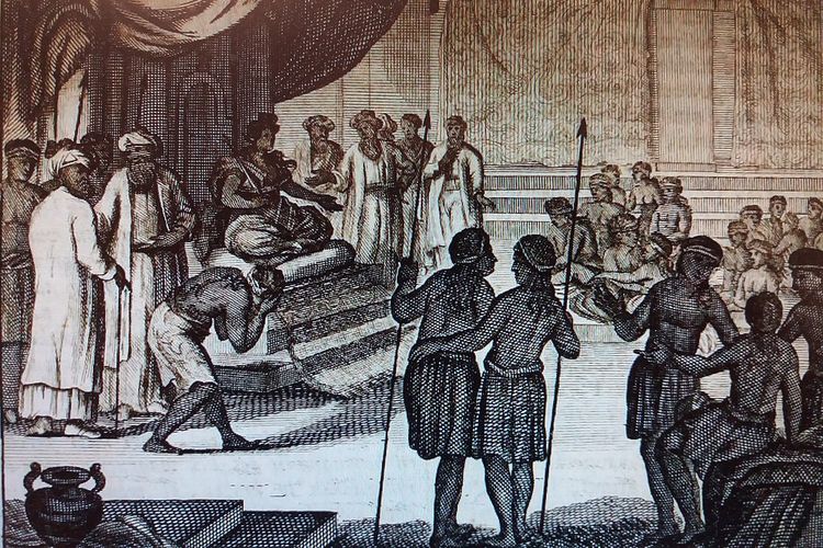 Ilustrasi suasana Kerajaan Ternate pada masa pemerintahan Sultan Dayalu.