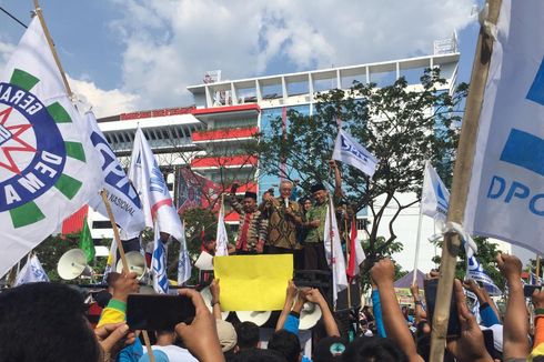 DPRD Jateng Janji Sampaikan Tuntutan Buruh ke Pemerintah Pusat