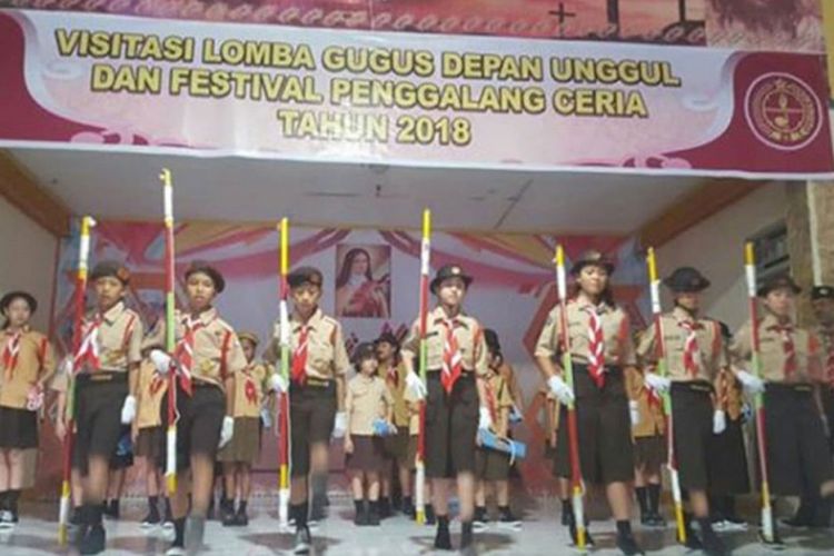 Lomba Gugus Depan Unggul dan Festival Penggalang Ceria 2018