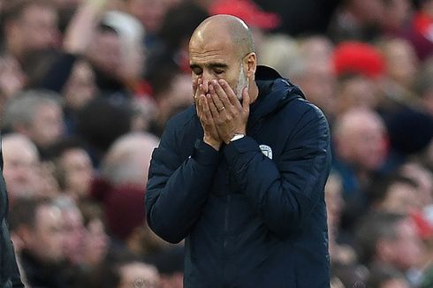 Man City Kembali Kalah, Guardiola Ingin Anak Asuhnya Bangkit