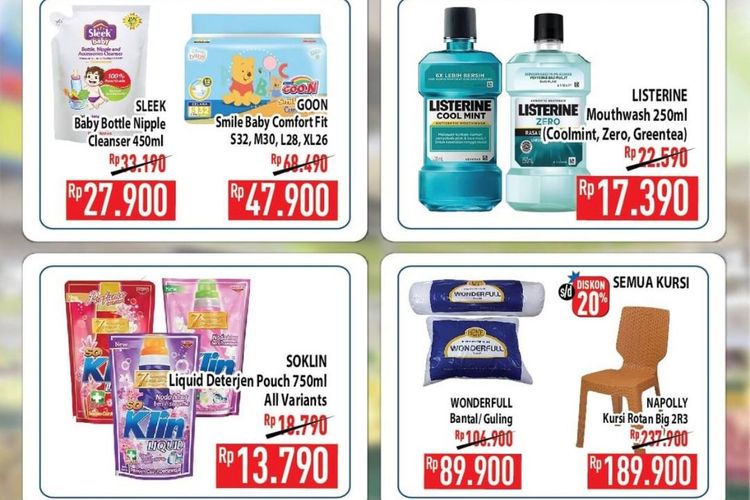 Katalog promo Hypermart periode 19-22 November 2021.