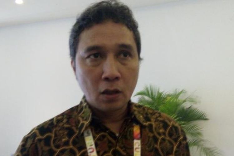 Hilmar Farid, Dirjen Kebudayaan Kementerian Pendidikan dan Kebudayaan Republik Indonesia, di sela-sela acara WFC 2016, Nusa Dua, Bali, Selasa (11/10/2016).