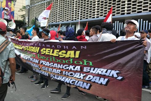 Demo, Aliansi Santri Indonesia: Raih Kemenangan Ramadhan, Jangan Ada yang Tuduh Curang