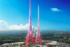 Wow, Tiongkok Bakal Membangun Menara Sejoli 1 Kilometer!