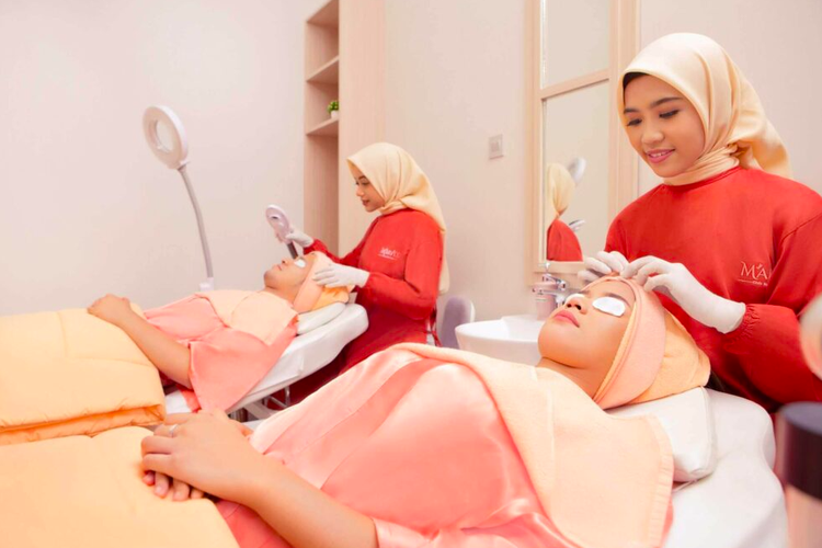 Salah satu treatment di Marvee Clinic, rekomendasi klinik kecantikan di Bogor 

