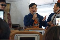 Jelang Batik Music Festival, Yovie Widianto Akustikan di Ketinggian 35 Ribu Kaki