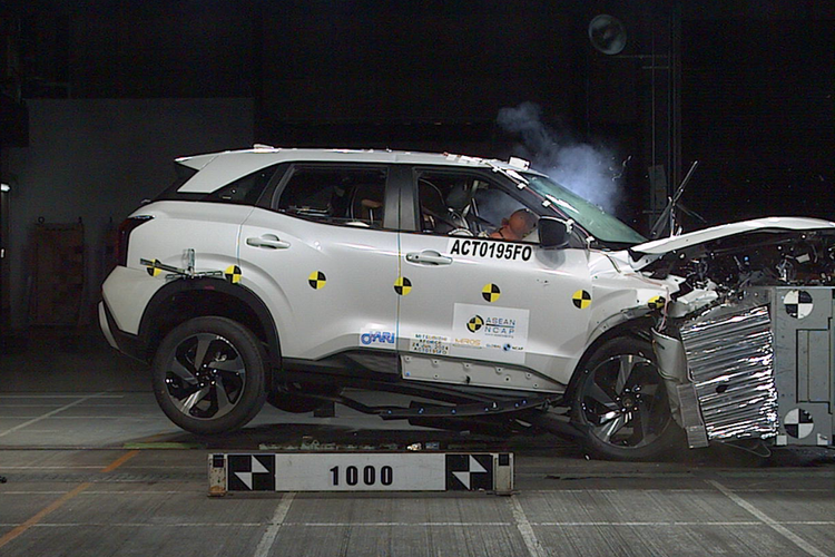 Mitsubishi Xforce raih lima bintang tes tabrak ASEAN NCAP