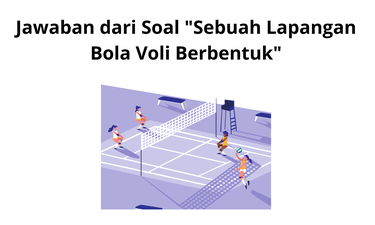 Tinggi Net Putra Dalam Permainan Bola Voli