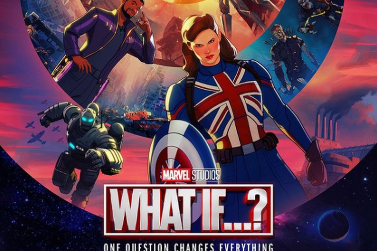 Poster serial Marvel terbaru, What If...?