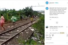 Video Viral Tawuran di Rel Kereta Api di Tanjung Priok, Berawal dari Masalah Parkir