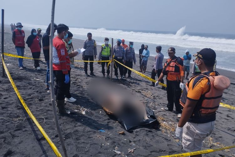 Mayat Tanpa Identitas Ditemukan Warga di Pantai Kulon Progo, Diperkirakan Tewas Sepekan