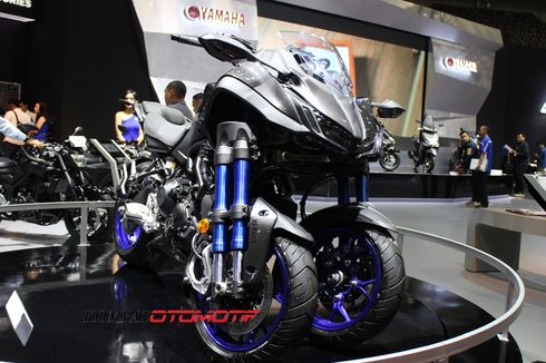 Begini Cara Kerja Yamaha Niken saat Menikung Maksimal