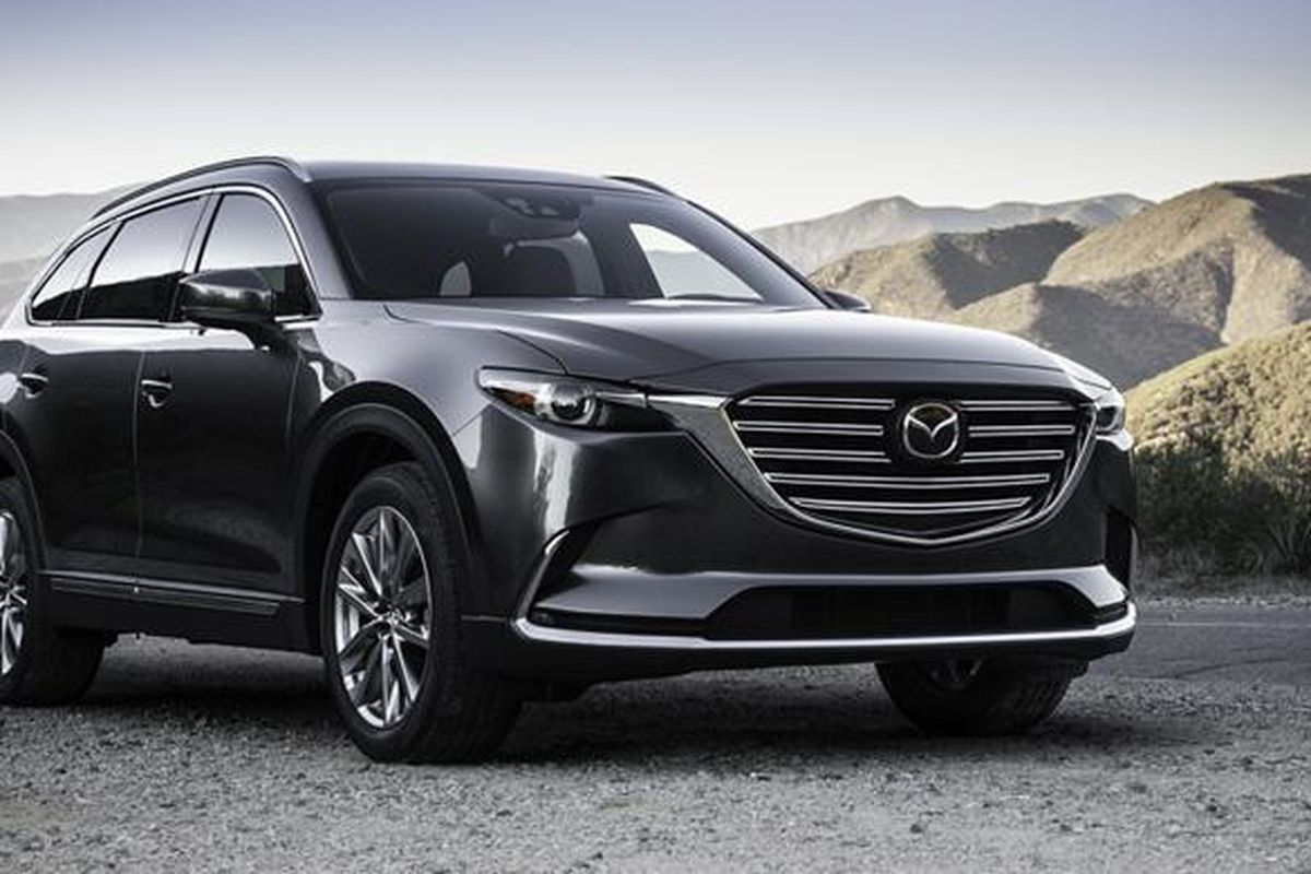 Tampang generasi kedua Mazda CX-9 bermesin skyactiv.