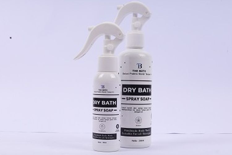 Dry Bath hasil inovasi mahasiswa IPB University, mandi tanpa perlu bilas air.