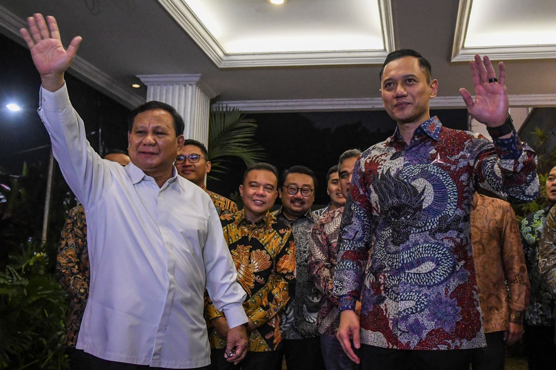 Bertemu Jelang Pengumuman KPU, Prabowo-AHY Disebut Tak Bahas Politik