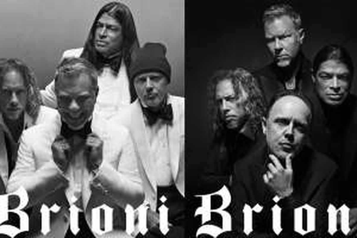 Metallica tampil dalam iklan komersial Brioni terbaru