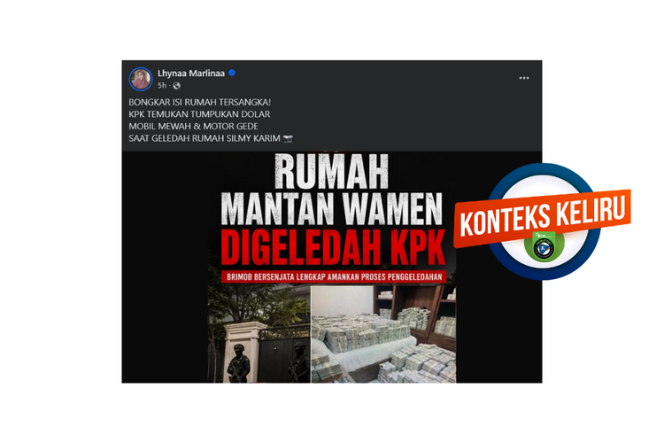 [VIDEO] Ini Bukan Foto Tumpukan Dollar AS yang Disita KPK dari Rumah Silmy Karim