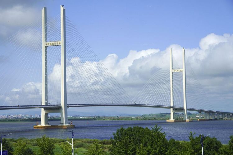 Jembatan Baru Penghubung China dan Korea Utara Resmi Dibuka