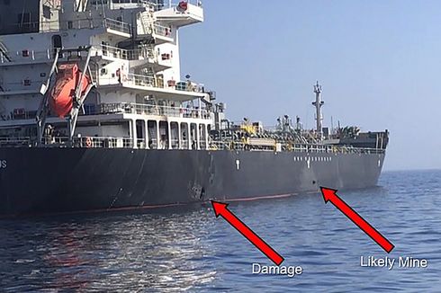Kru Kapal Tanker Jepang Lihat 