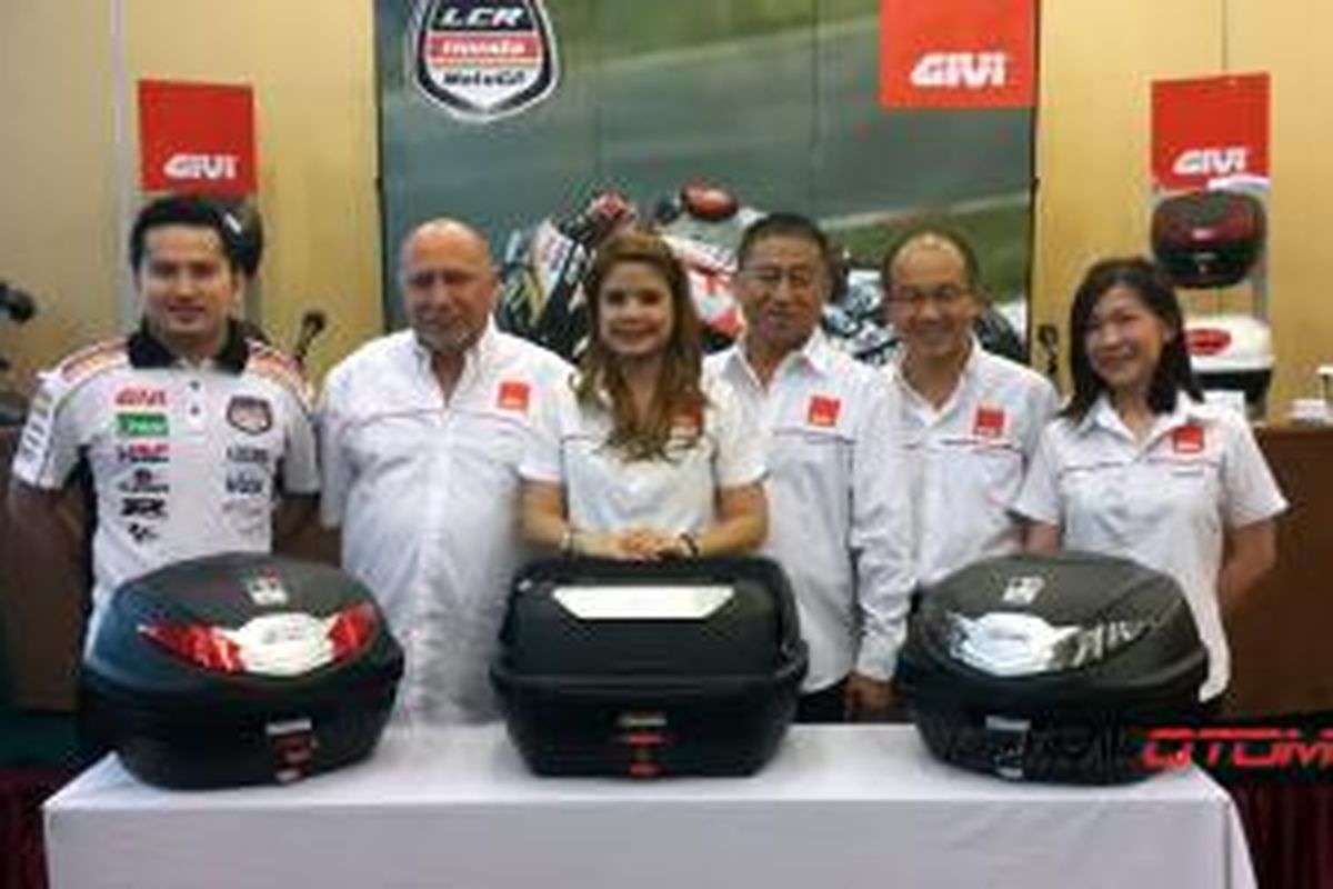 Givi Indonesia memantapkan langkah pemasaran produk di Indonesia.