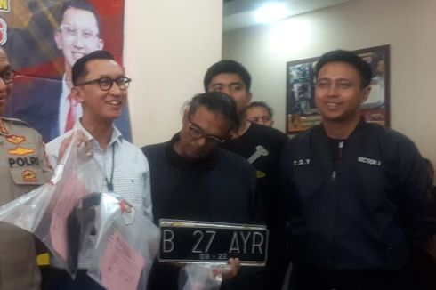 Masalah Baru Penodong Pistol Pemilik Lamborghini, Mobil Rusak dan Pakai Pelat Palsu