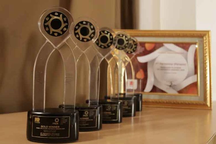 Penghargaan yang diterima PT Pertamina (Persero) di ajang Public Relations Awards (PRIA) 2019