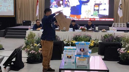 KPU Cirebon Umumkan Kemenangan Effendi Edo-Siti Farida di Pilkada 2024