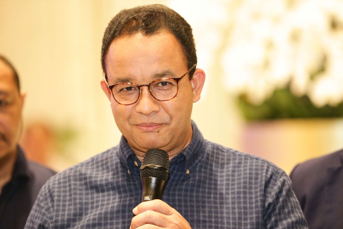 FOTO STOK: Mantan Gubernur DKI Jakarta Anies Baswedan.