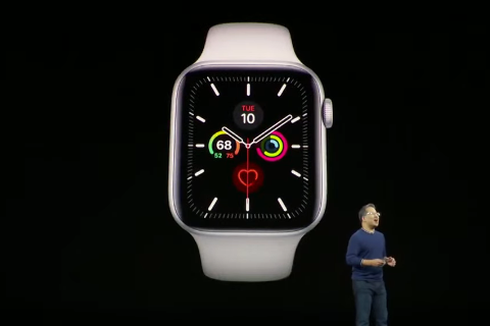 Apple Watch Series 5 Hadir dengan Layar Always-On