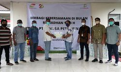 Jelang Hari Raya Idulfitri, PT Elnusa Petrofin Salurkan 9.024 Paket Sembako ke Seluruh Wilayah Indonesia