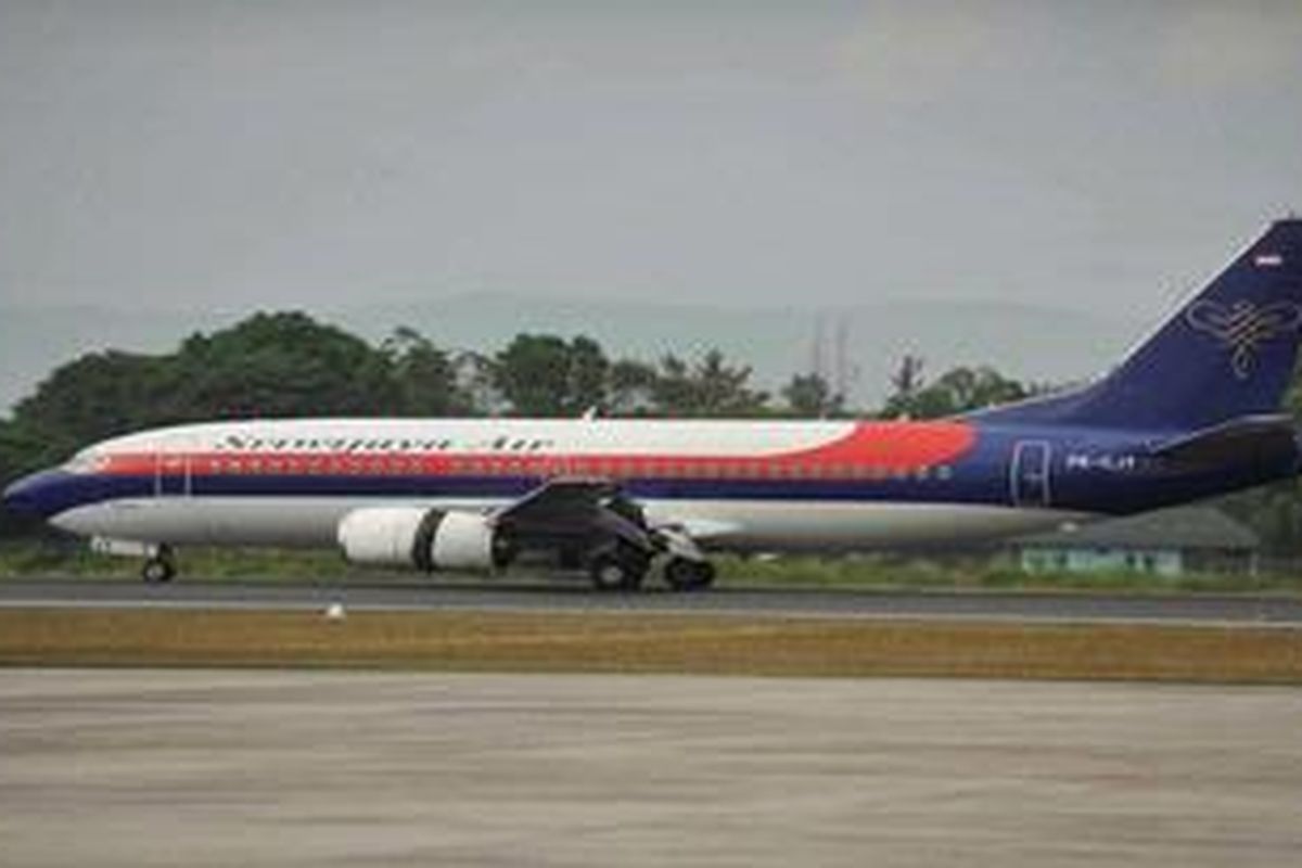 Pesawat Sriwijaya Air.