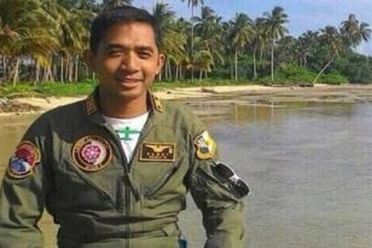 Penerbang Skuadron Udara 32 Lanud Abdul Saleh Kapten Penerbang Sandy Permana.