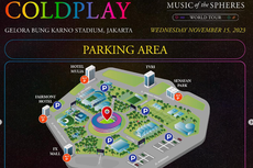 Lokasi Parkir Penonton Konser Coldplay di GBK Jakarta