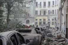Serangan Brutal di Kafe Kharkiv, Zelensky: Rusia Sengaja Targetkan Warga Sipil