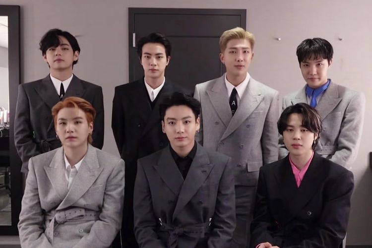 BTS masuk nominasi Grammy Awards 2022.