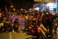 Komunitas Sepeda di Gorontalo Sambut Rombongan Jelajah Sepeda