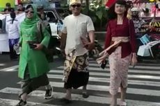 Tiru Citayam Fashion Week, Lurah Berlagak Bak Model di Kirab Hari Jadi Salatiga