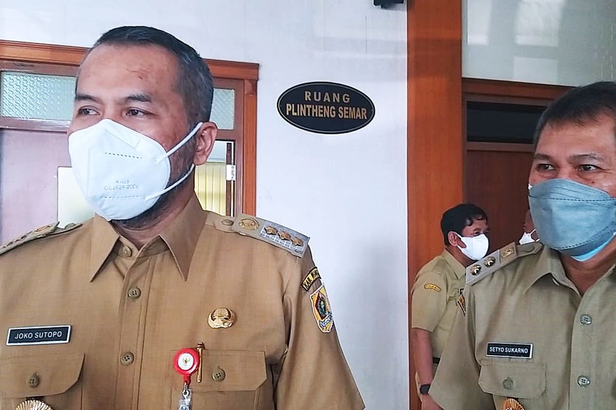 Bupati Wonogiri Joko Sutopo (Jekek) dan Wakil Bupati Wonogiri Setyo Sukarno.