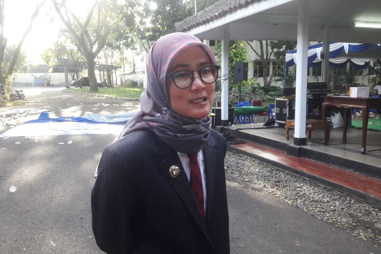 Bupati Lebak Iti Octavia Jayabaya saat ditemui di Pendopo Kabupaten Lebak, Kamis (2/5/2019) sore.