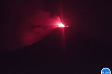 Gunung Lewotobi 8 Kali Keluarkan Guguran Lava, Jarak Luncur 2 Km