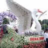 Manfaatkan Hasil Pertanian Bunga, 100 Kendaraan Hias Ikuti Batu Art Flower Carnival