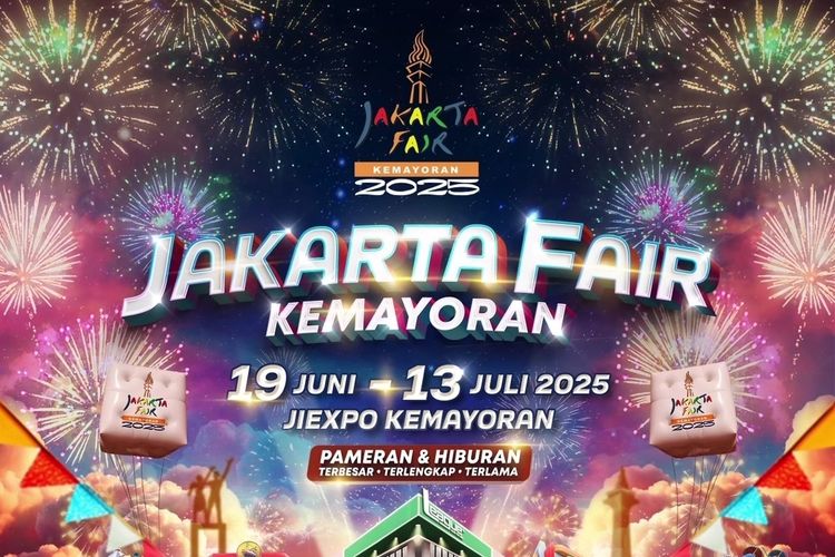 Jadwal Jakarta Fair 2025 berserta daftar musisi yang mengisinya.