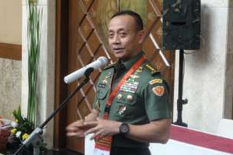 Kepala Staf Angkatan Darat Jenderal Mulyono, Rabu (10/8/2016).