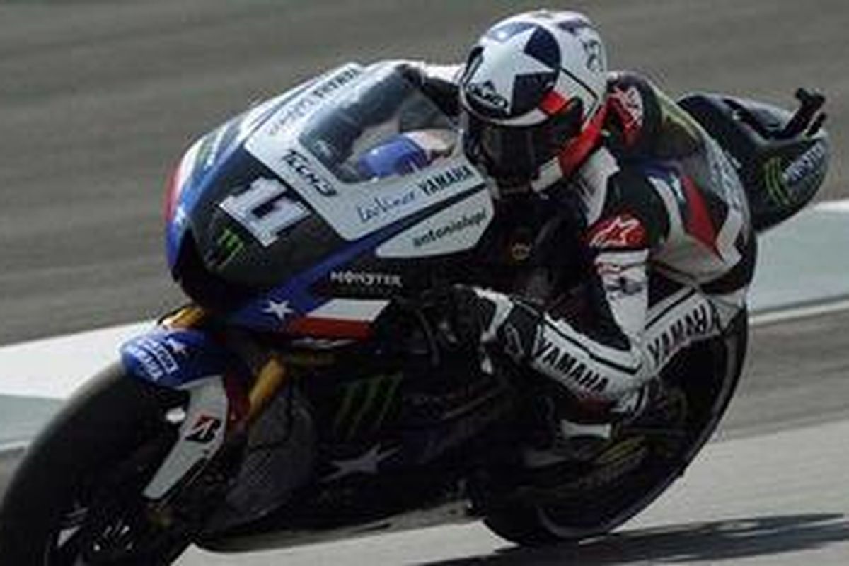 Pebalap Tech 3 Yamaha, Ben Spies.