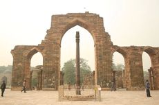 Berusia 1.600 Tahun, Pilar Besi di Kompleks Masjid Ini Tidak Berkarat