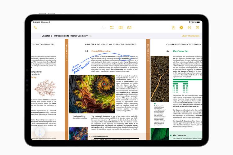 Notes di iPadOS 17 hadirkan fitur yang lebih interaktif dan dapat berkolaborasi dengan pengguna iPad lainnya untuk mengerjakan tugas